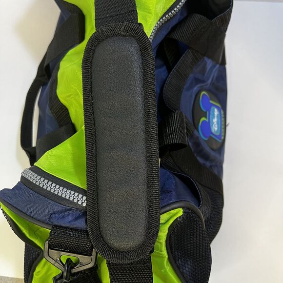 Vintage Disney channel promotional duffel soft flexible bag green/blue/black Y2K main image 4